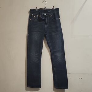 True Religion Men's Slim Jeans - Deep Indigo